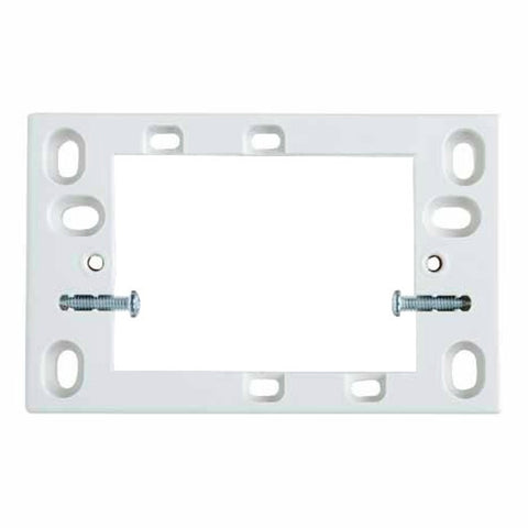 HPM 18mm Surface Mounting Block for Powerpoints & Switches, White CD137DWE