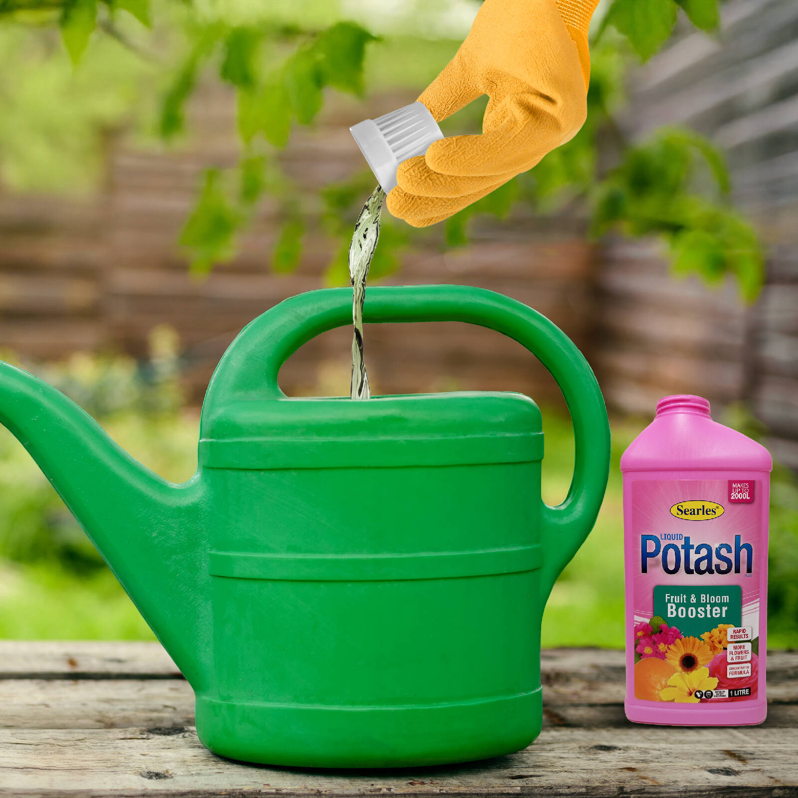 Searles 1L Liquid Potash Fertiliser Supplement, High Potassium, Water Soluble