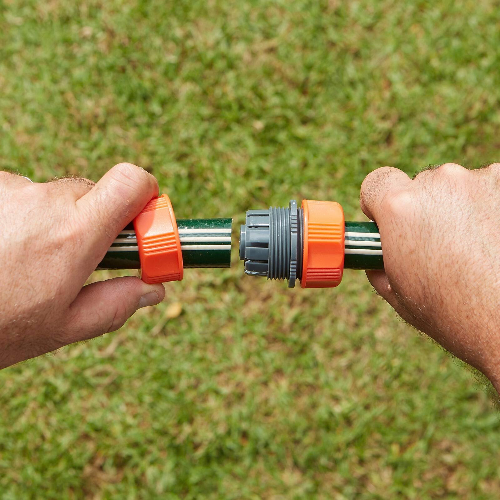 Pope 18mm Hose Repairer/Joiner Orange ABS UV Treated