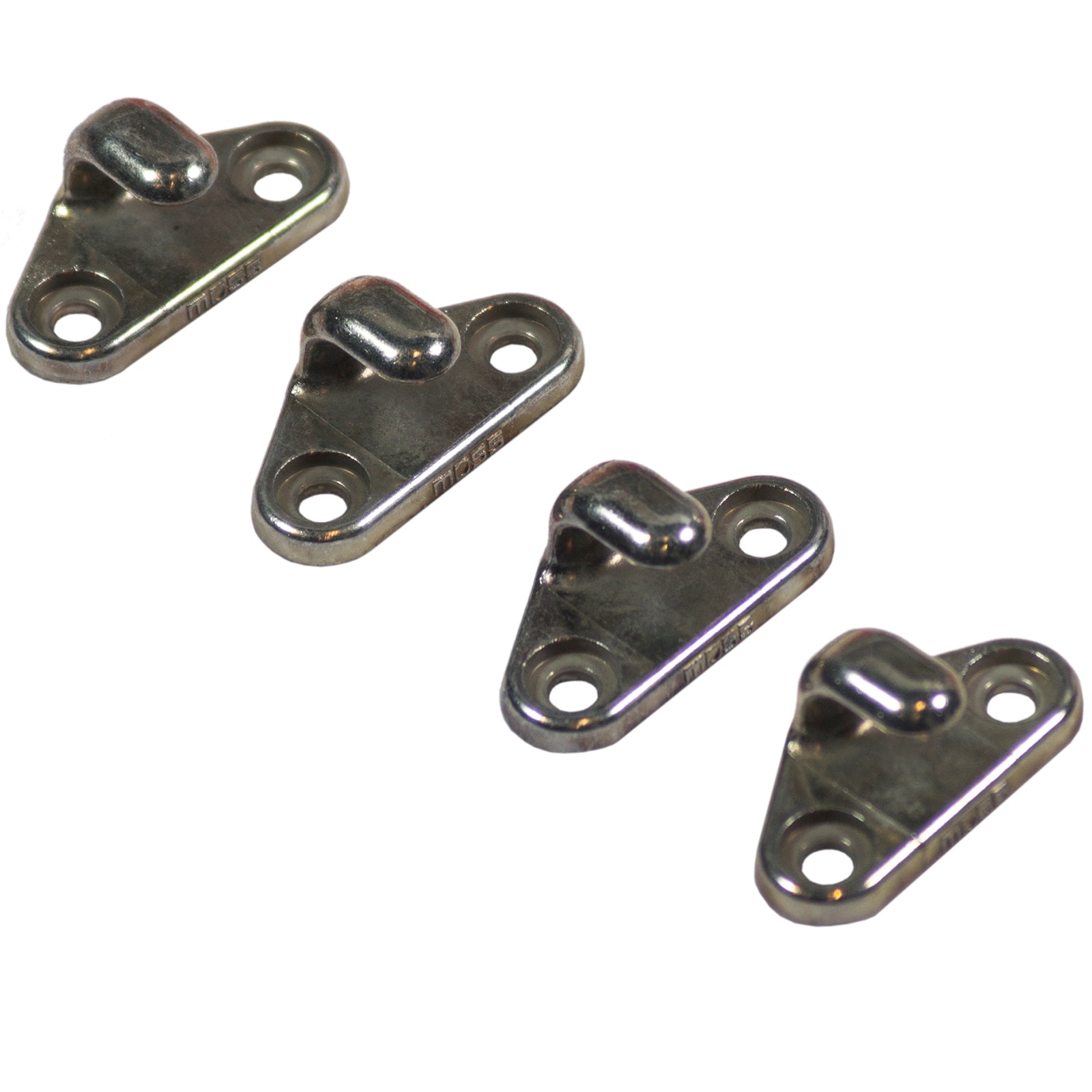 Goliath Small Galvanized Steel Fastener Hooks - 4 Pack