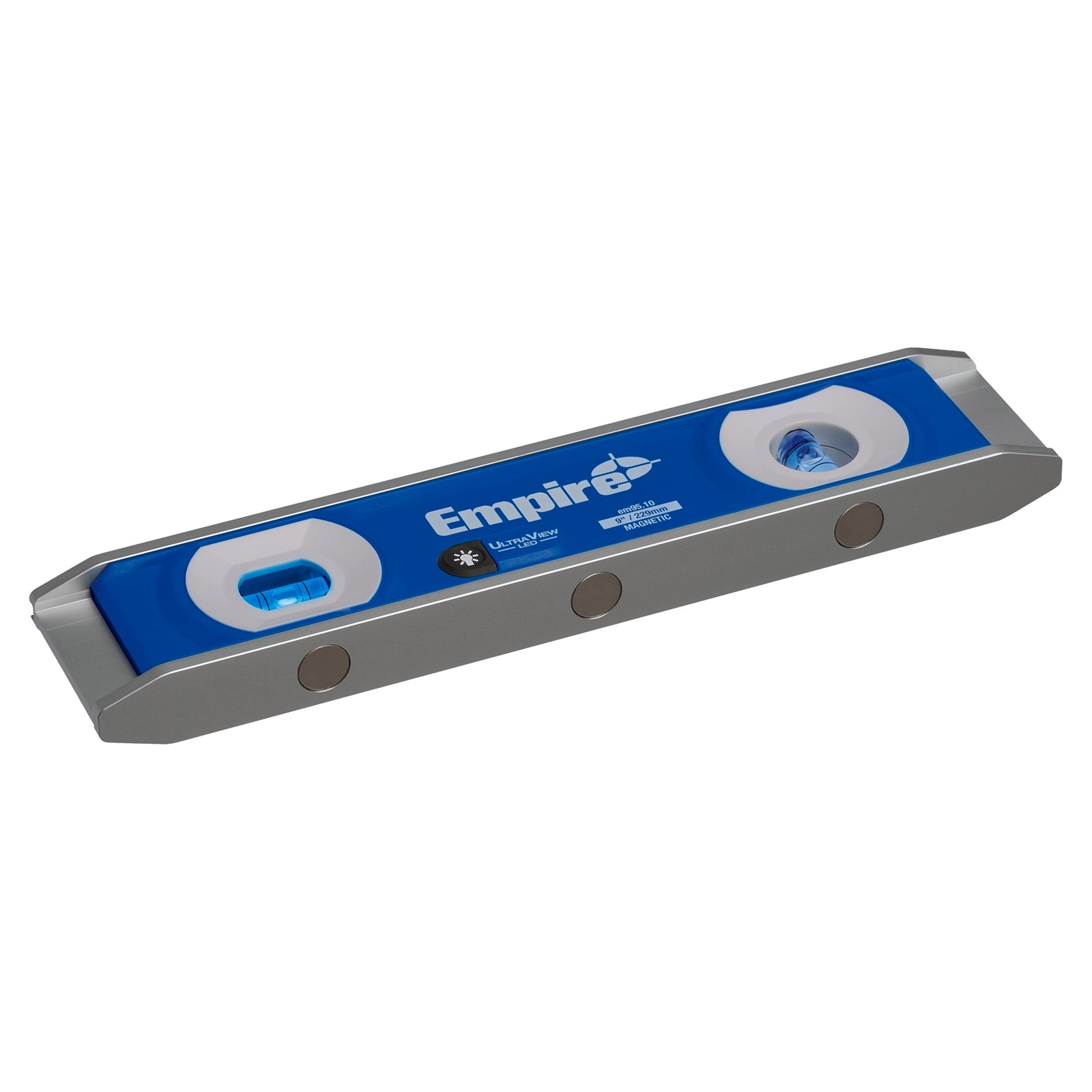 Empire True Blue 225mm UltraView LED Magnetic Torpedo Level EM95.10
