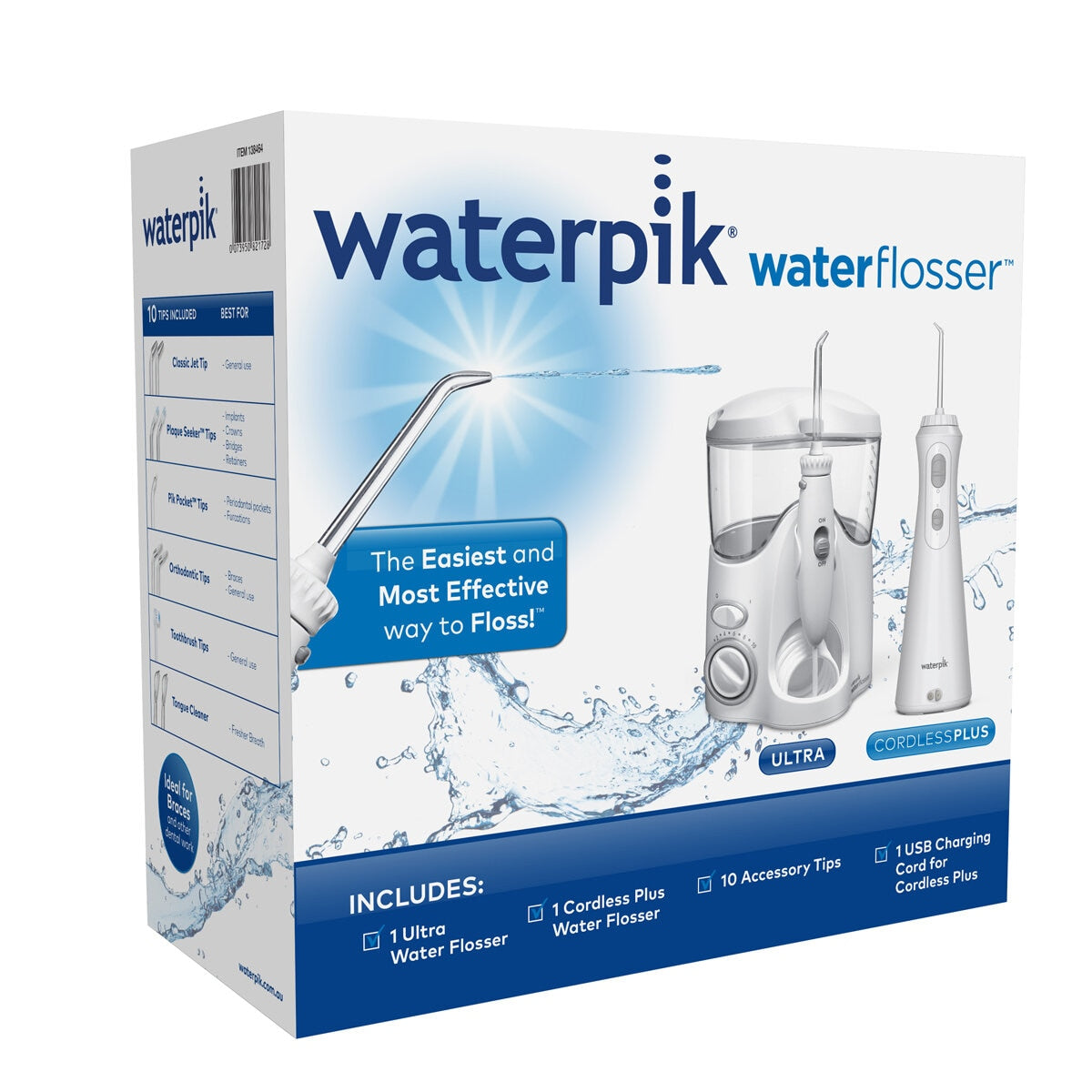 Waterpik Ultra And Cordless Plus Waterflosser Pack - SuperSaverAU - view 8