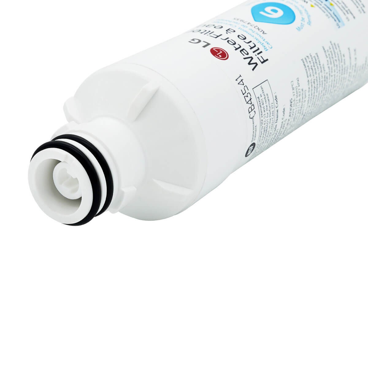 LG Refrigerator Water Filter Replacement - NSF Certified, Reduces 25 Substances - LT1000P