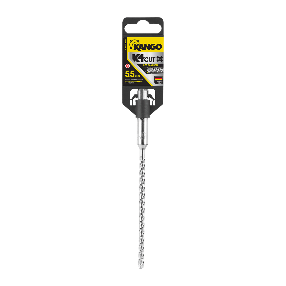 Kango SDS Plus Drill Bit - 5.5mm x 165mm - Solid Carbide - Fast Drilling - SuperSaverAU - view 1