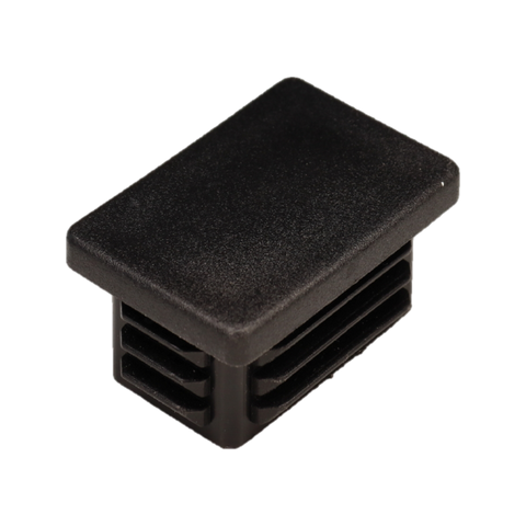 Australian Handyman Supplies 38 x 25mm Black Plastic Cap Insert - Tube End Cap