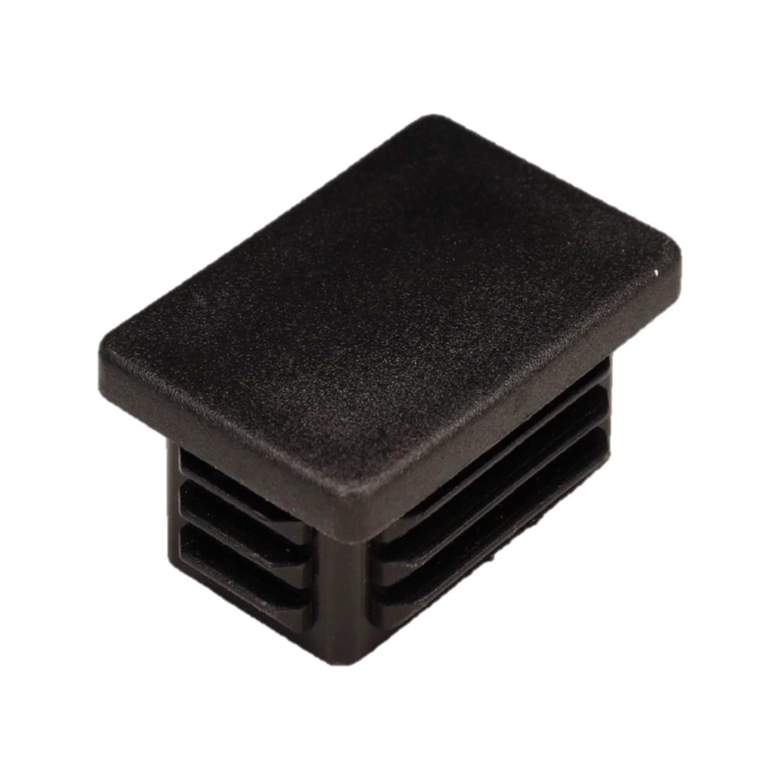 Australian Handyman Supplies 38 x 25mm Black Plastic Cap Insert - Tube End Cap