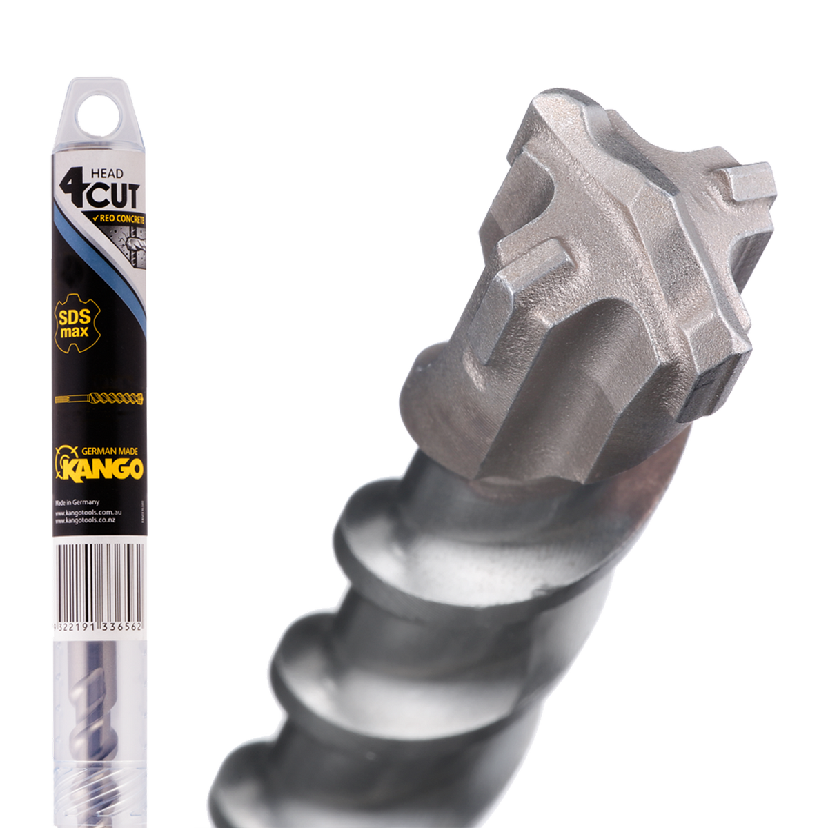Kango K4 SDS Max Drill Bit - 32mm x 570mm - Solid Carbide Tip - Steel - SuperSaverAU - view 5