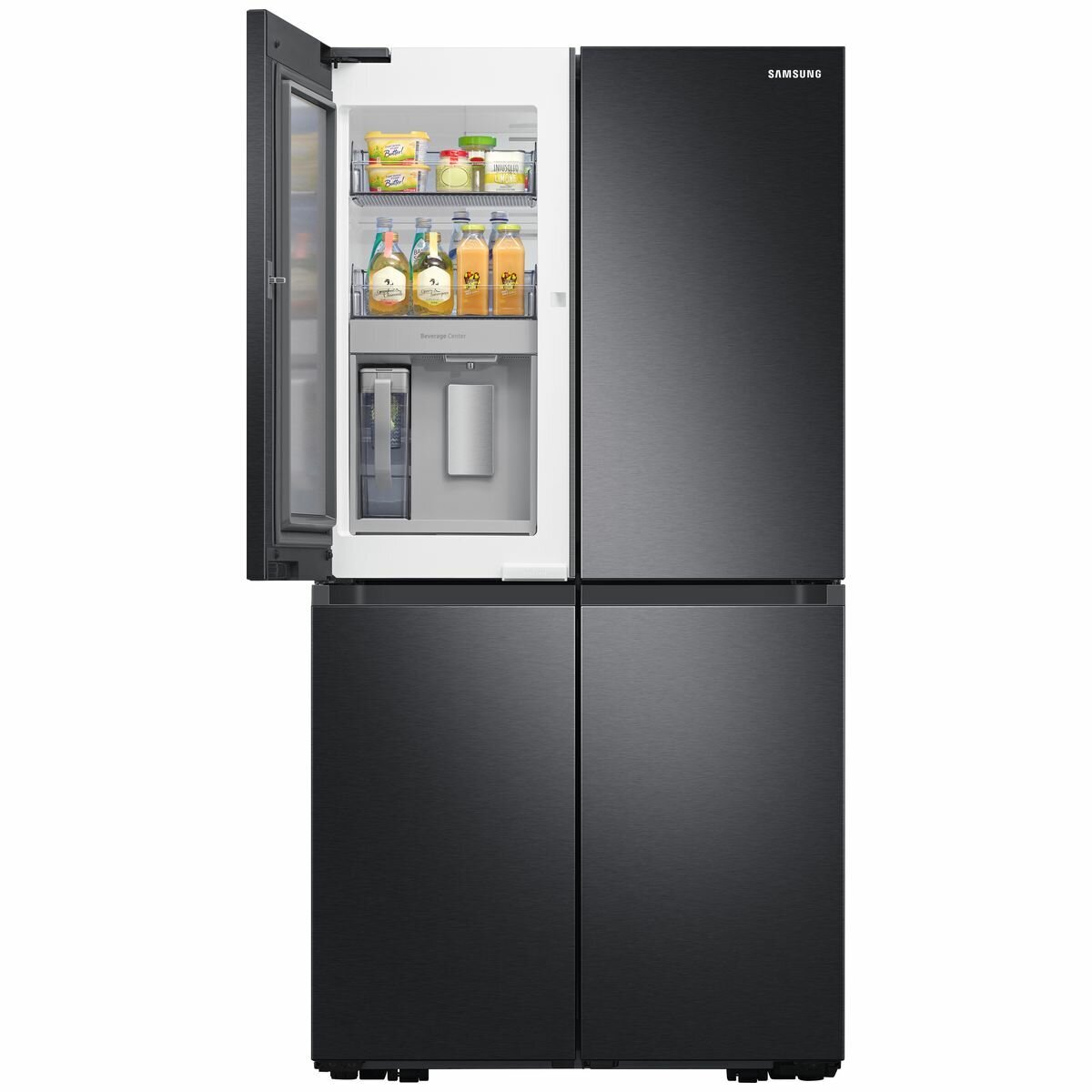 Samsung 648L French Door Fridge - Black, Dual Auto Ice Maker and Water Dispenser - SRF7500BB