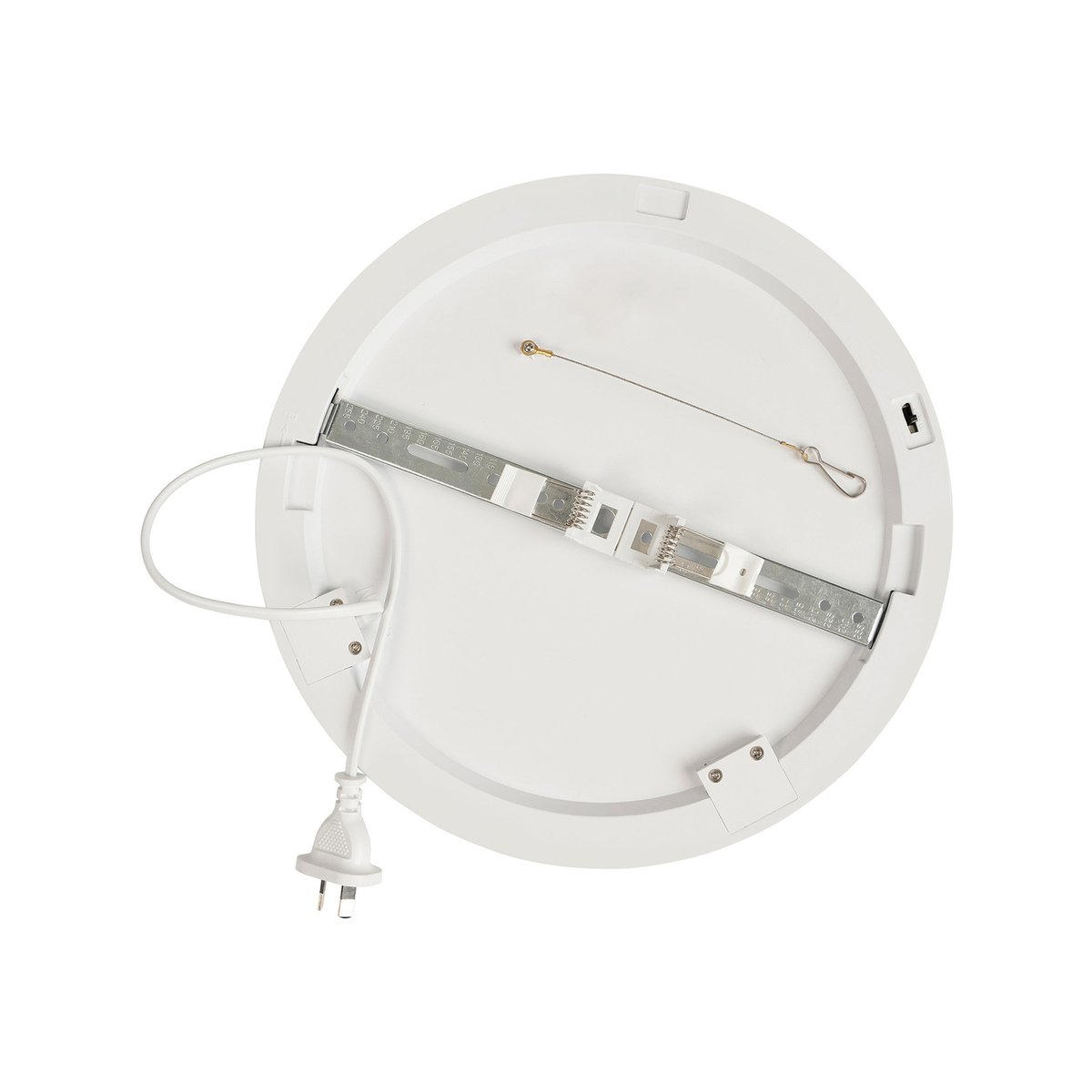 Brilliant Calle 30cm Tri-Colour LED Oyster Ceiling Light, 24W Plug-In DIY 22316/05