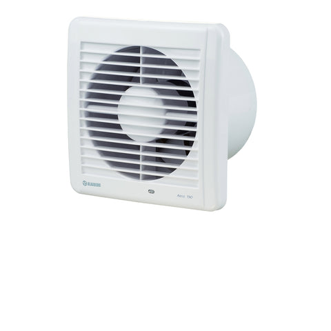 Blauberg AERO 150mm White Wall & Ceiling Exhaust Fan 24W Ball Bearing BLABAERO150