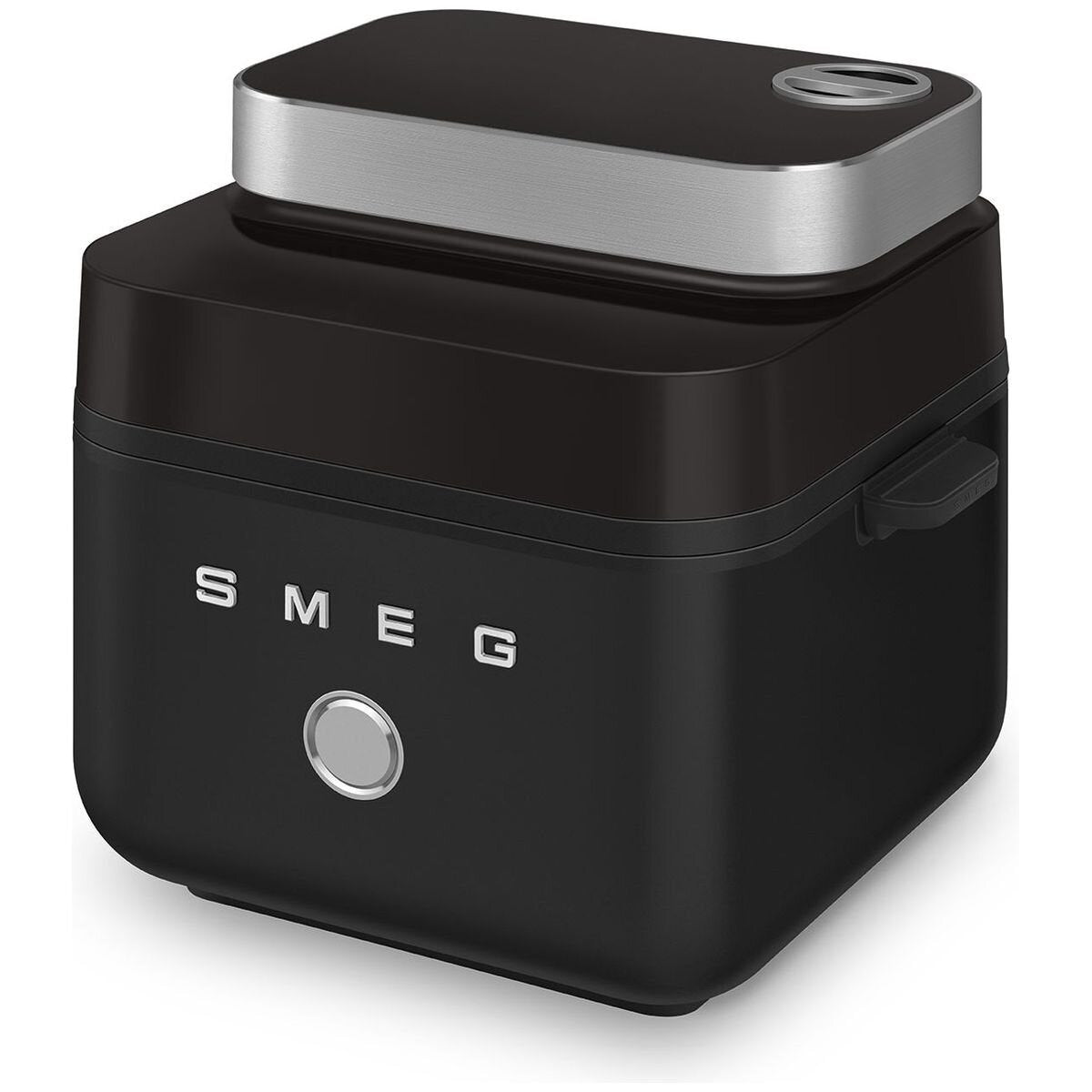 Smeg Retro Style 7.3L Air Fryer - Matte Black Finish, Crispy and Juicy+Crispy Modes - AFC01BLMAU