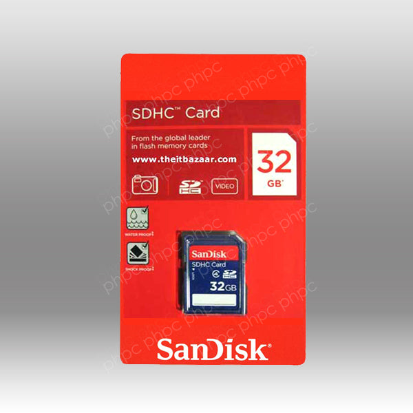 SANDISK SDHC SDB 32GB CLASS 4 - SuperSaverAU - view 2