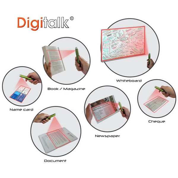 5-in-1 2D Laser Image Capture Pen with 5MP Auto-Focus Lens, USB, Voice Recorder - SuperSaverAU - view 3