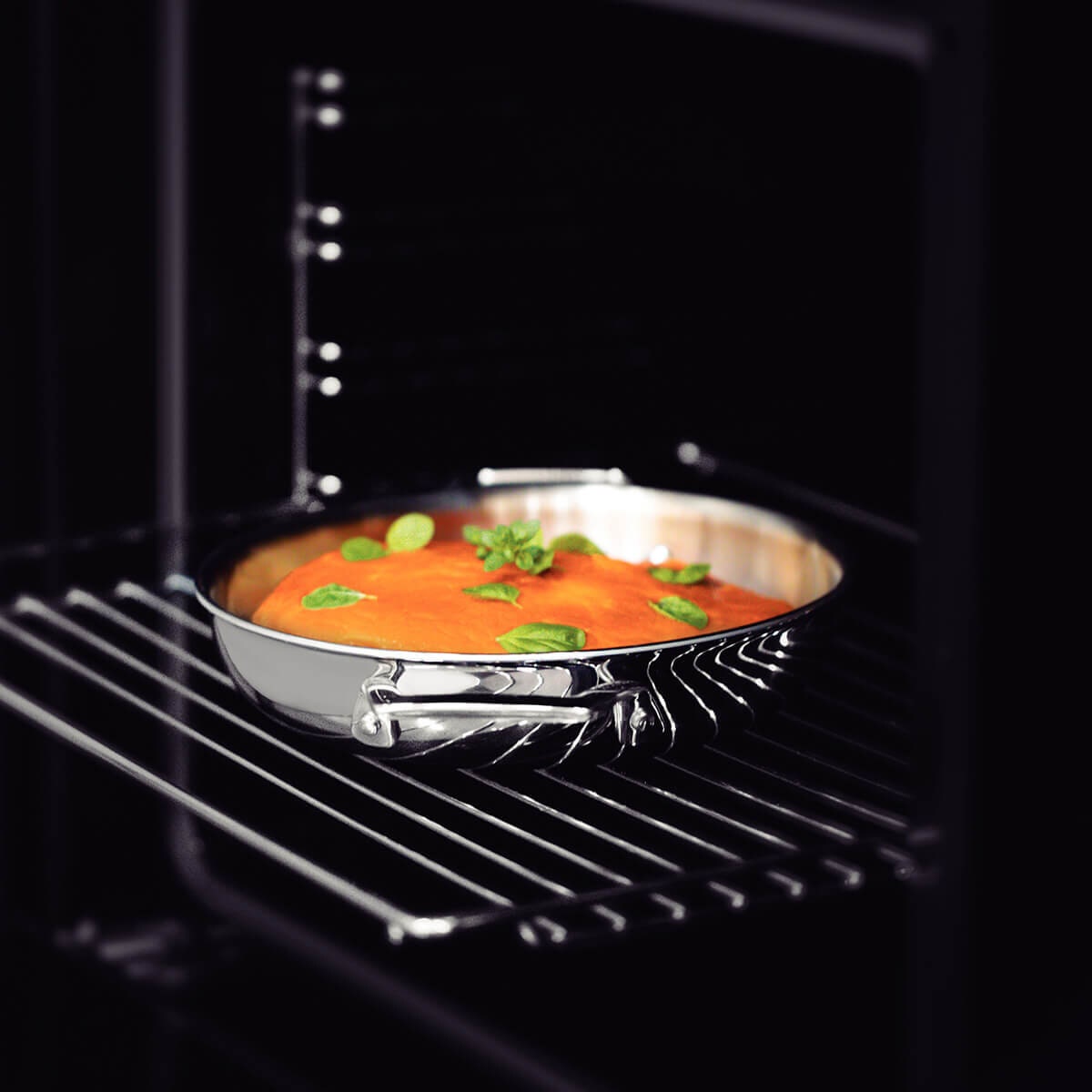 Tramontina Grano 26cm Double-Handled Frying Pan - Tri-Ply Clad - Induction Compatible - 62152261