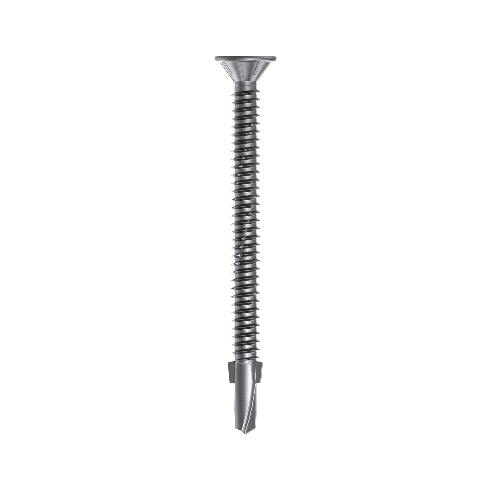 Bremick 14g x 100mm T30 Metal Deep Driller Winged Screws B8 - 100 Pack