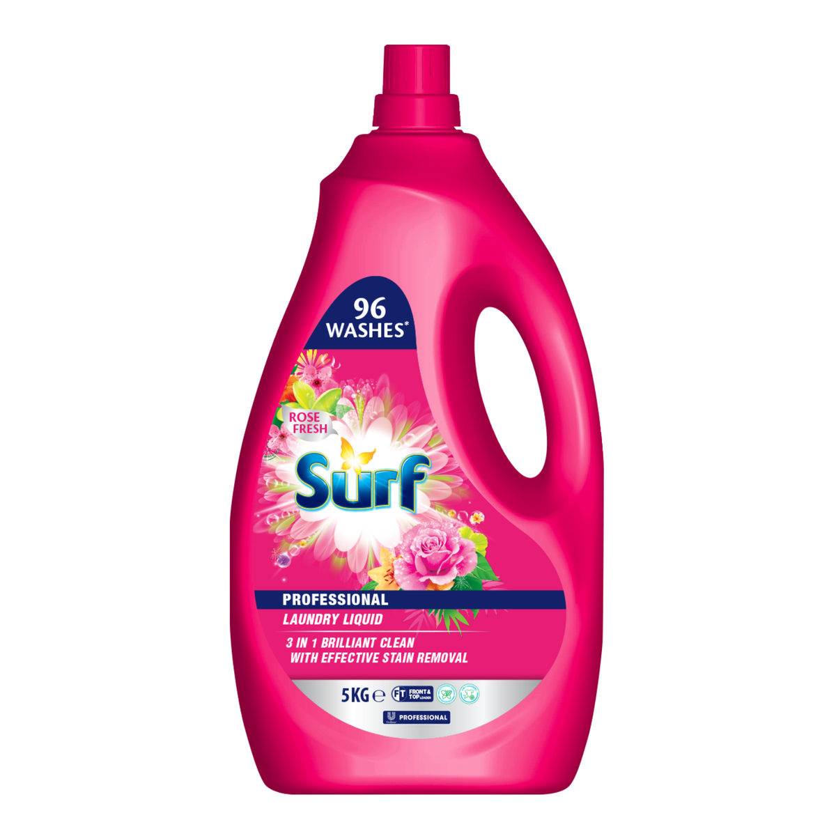 Surf 4 Rose Fresh Professional Laundry Liquid - 9L - Effective Stain Removal - SuperSaverAU - view 1