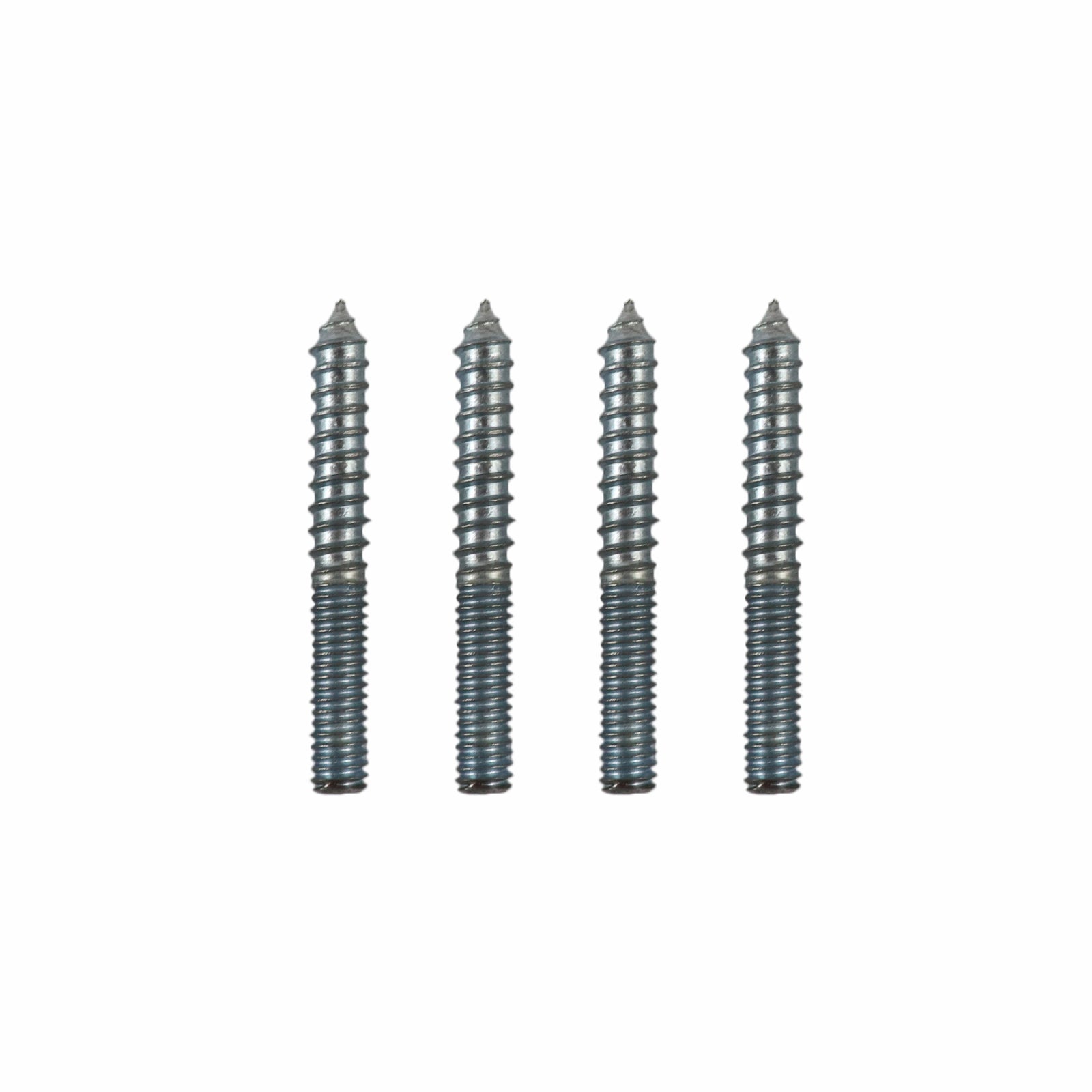 Adoored 5/16" Zinc Plated Furniture Leg Stud 4 Pack