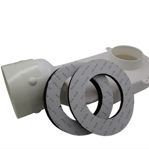 Pacific Air 100mm PVC Dryer Vent Flat Adapter