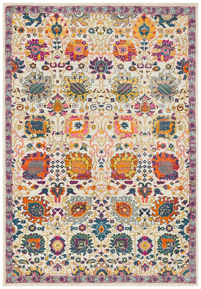Rug Culture Babylon Oversize Rug 400x300cm - Multi-coloured Power Loomed Polypropylene - BLN-206-MULT-400X300