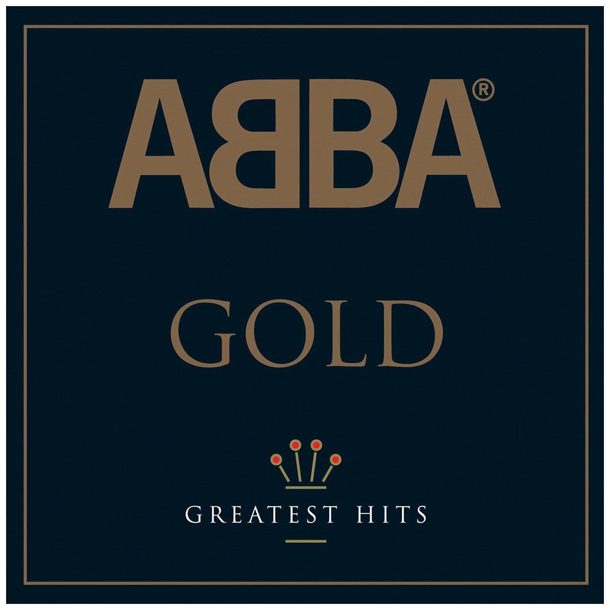 ABBA Gold Double Vinyl Album 40th Anniversary 180g Import Reissue 310x310x50mm - SuperSaverAU - view 1