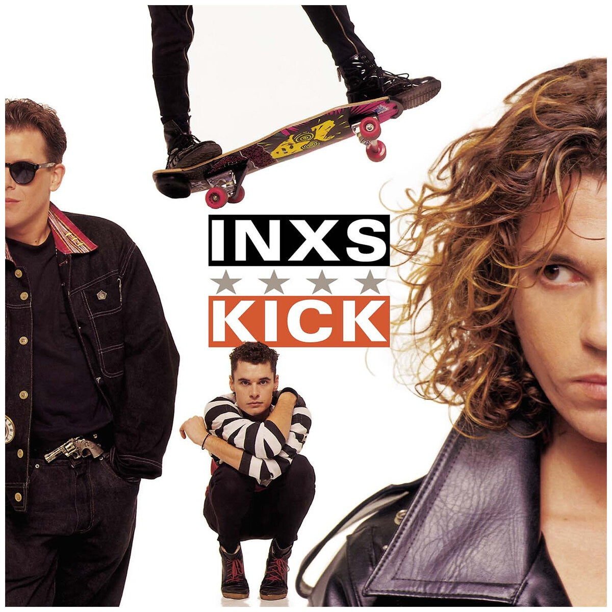 INXS Kick Vinyl Album 310x50x310mm, 0.5kg - Features New Sensation, Devil Inside - SuperSaverAU - view 1