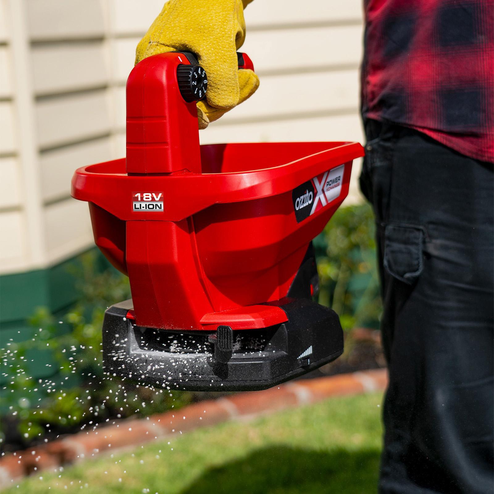 Ozito PXC 18V Cordless Seed & Fertiliser Spreader - Skin Only PXCUSS-018