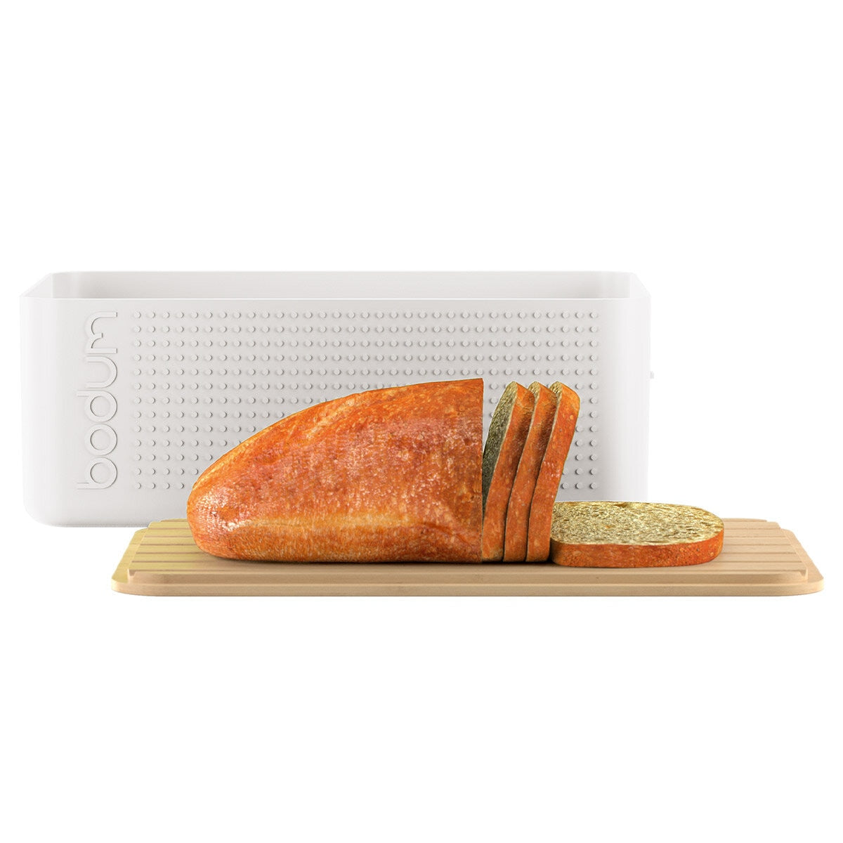 Bodum Bistro Large Bread Box White - SuperSaverAU - view 2