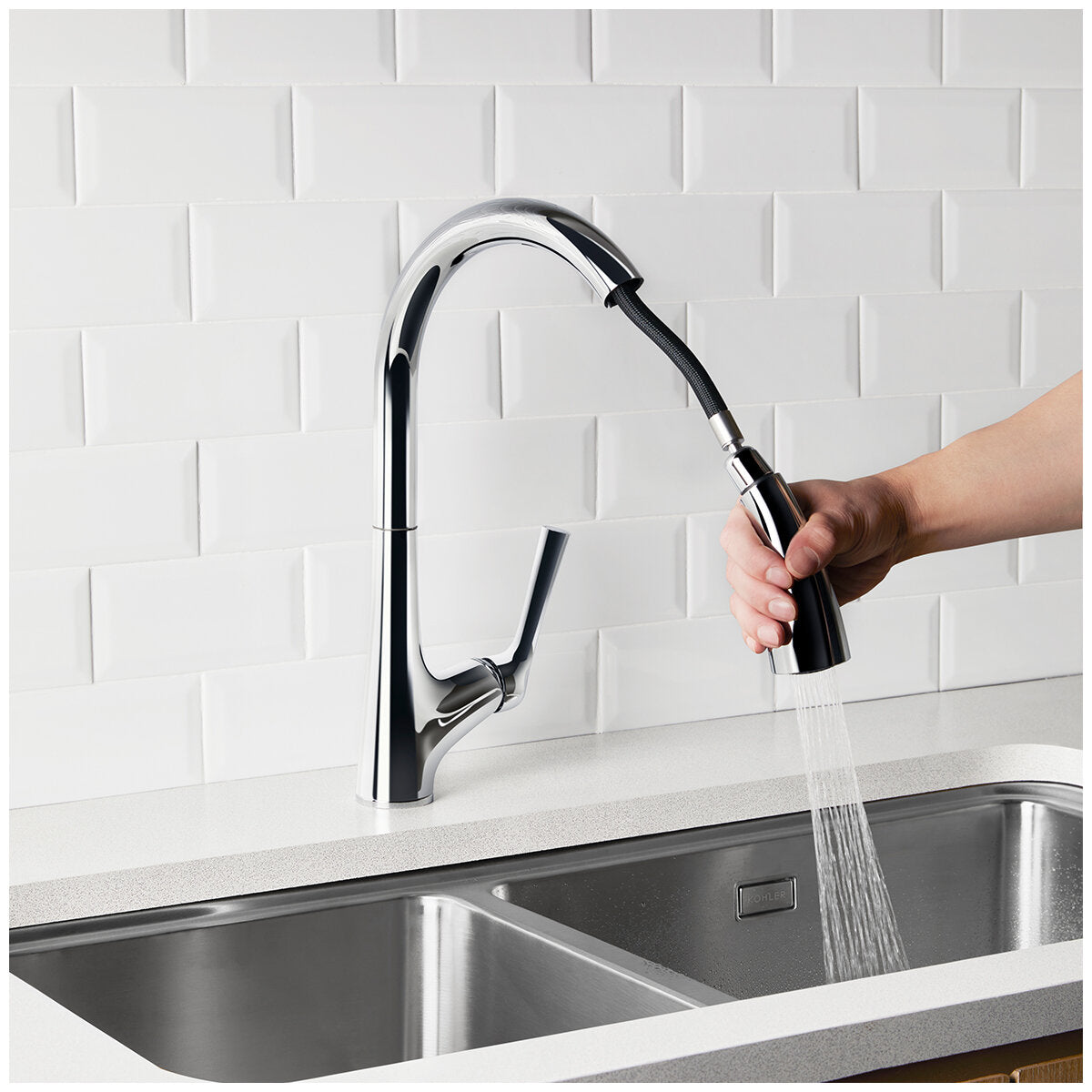 Kohler Malleco Touchless Kitchen Faucet - SuperSaverAU - view 4