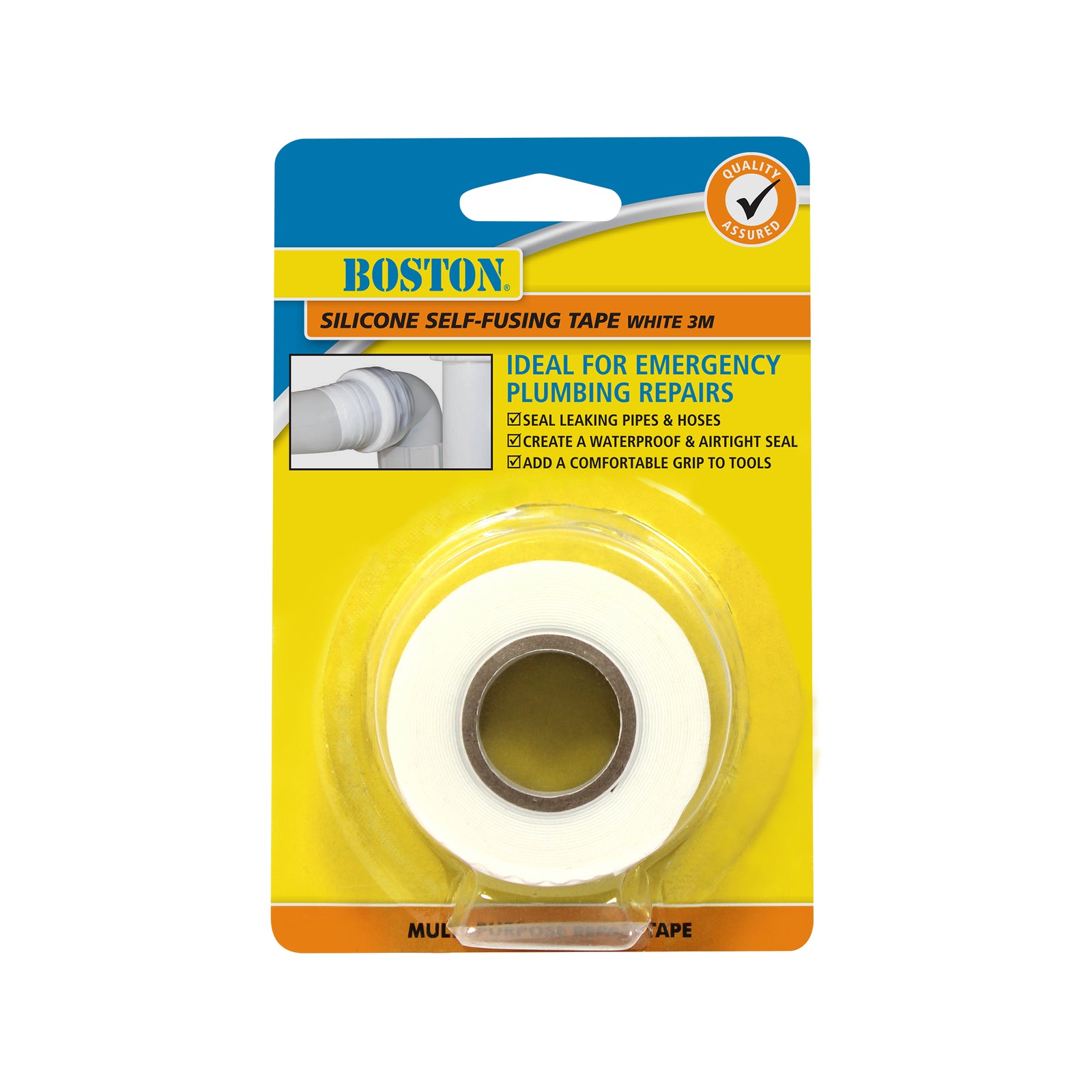 Boston 3m White Silicone Self-Fusing Tape