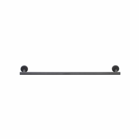 Barelli Toscana 60cm Matte Black Single Towel Bar Stainless Steel