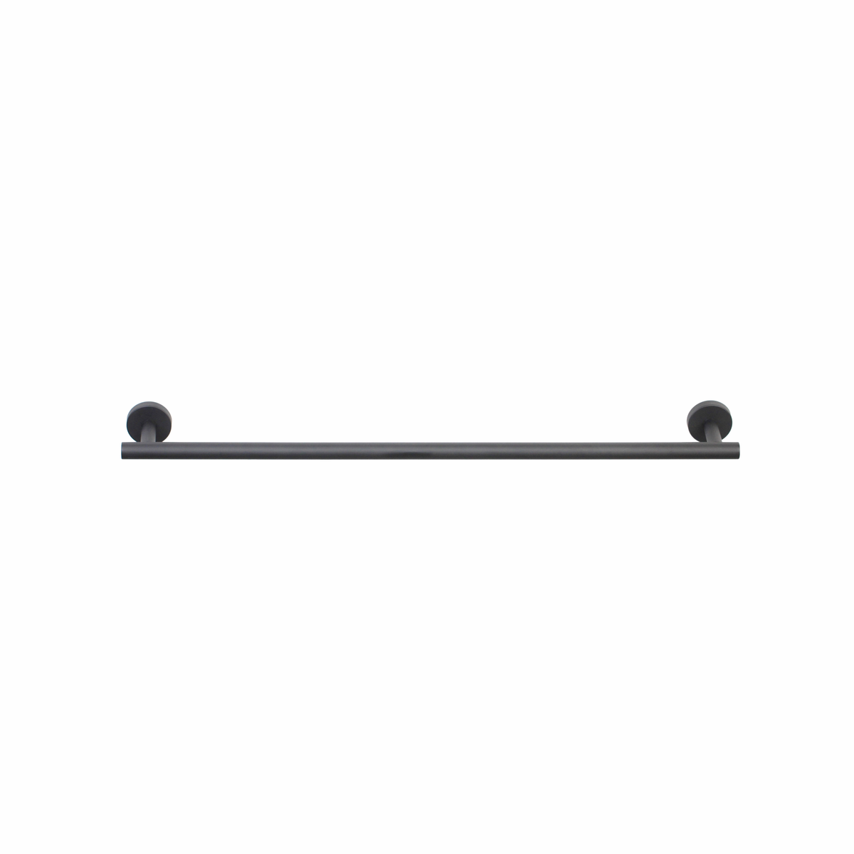 Barelli Toscana 60cm Matte Black Single Towel Bar Stainless Steel