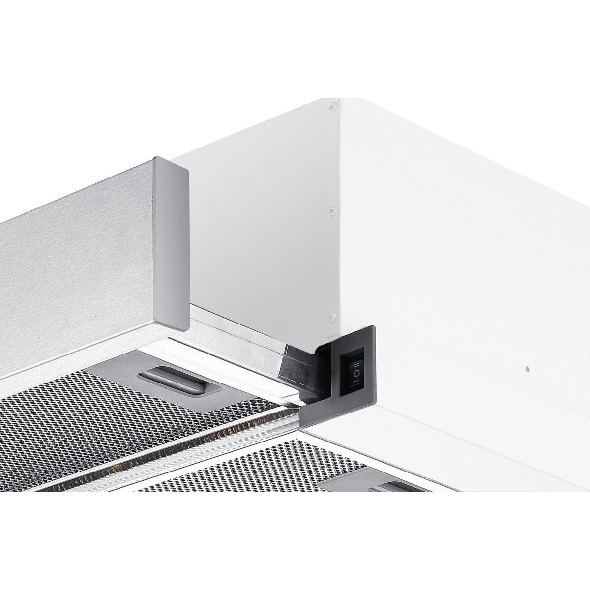 Trinity 60cm Built-In Slideout Rangehood - Front Recirculation, 440m³/h, LED Light - TR91260