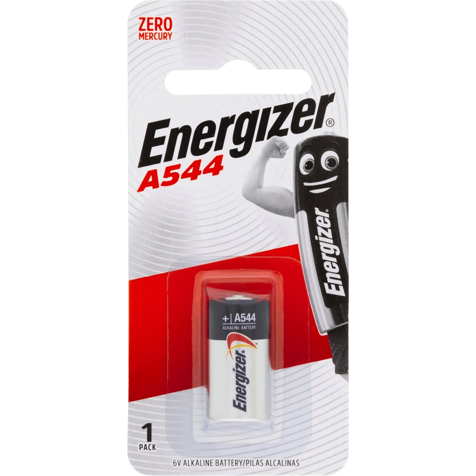 Energizer A544 6V Alkaline Specialty Battery - 1 Pack A544BP1