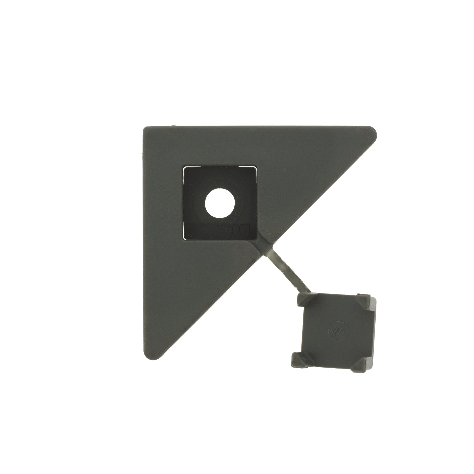 Matrix Slate Grey Diamond Clip Lattice Accessory - 12 Pack