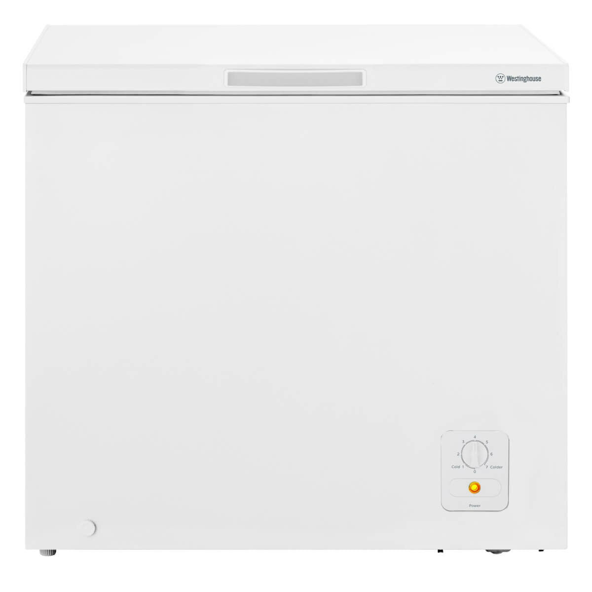 Westinghouse 200L Chest Freezer - White, Quick Freeze, Spring-Loaded Lid, 3.5 Star Energy - WCM2000WE