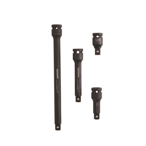 Kincrome Impact Socket Extension Bar Set 1/2" Drive Cr-Mo - 4 Piece