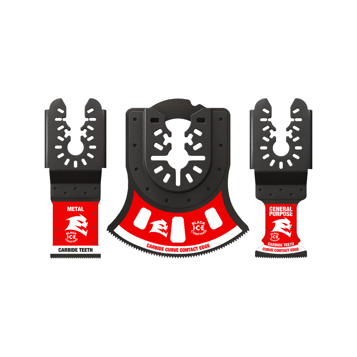 Diablo Carbide Multi Tool Blade 3 Pack - 139.7mm x 251.9mm - Durable Cutting - SuperSaverAU - view 2