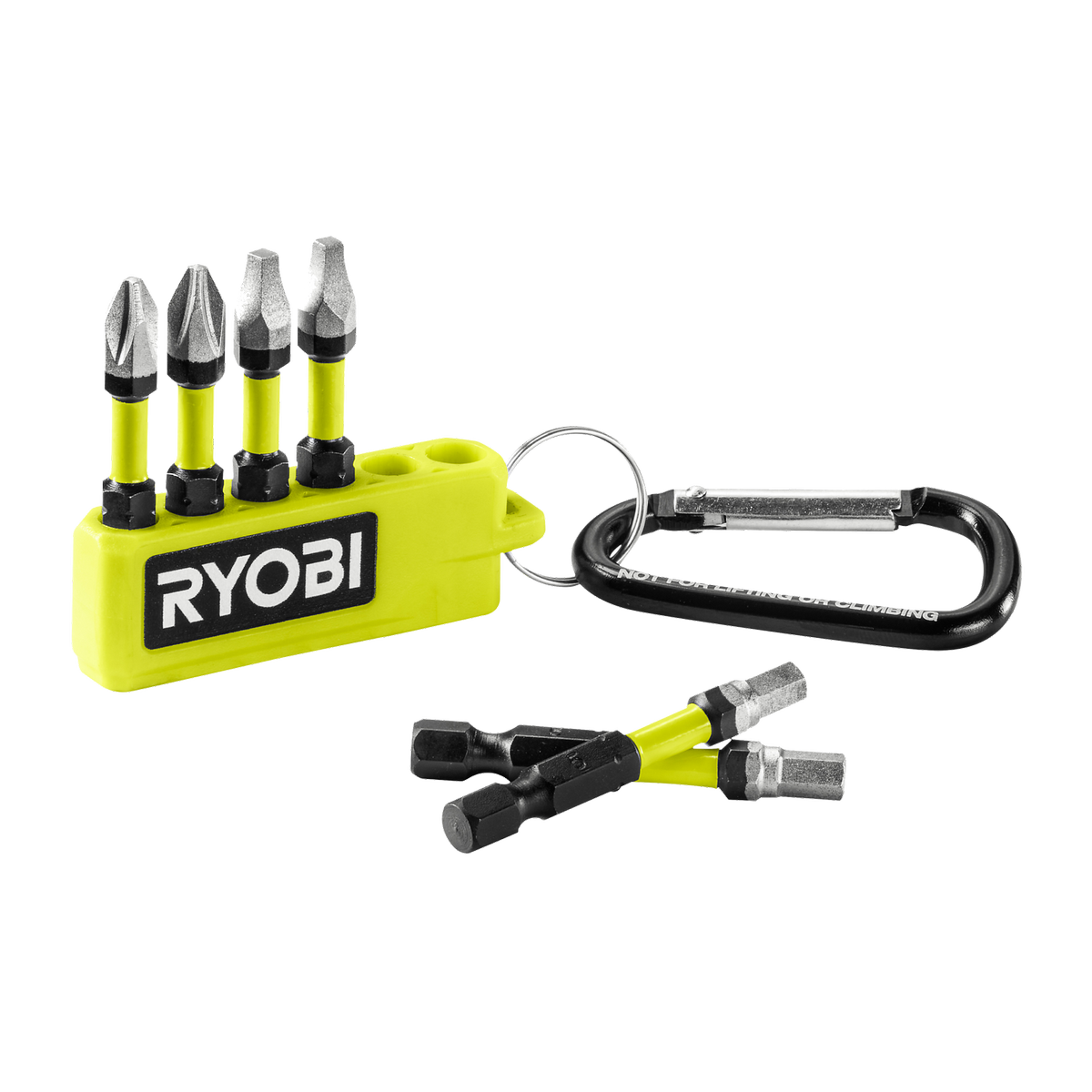 Ryobi 50mm 6 Piece Mixed Diamond Grit Impact Driving Bit Set - Durable - Secure Fit - SuperSaverAU - view 2