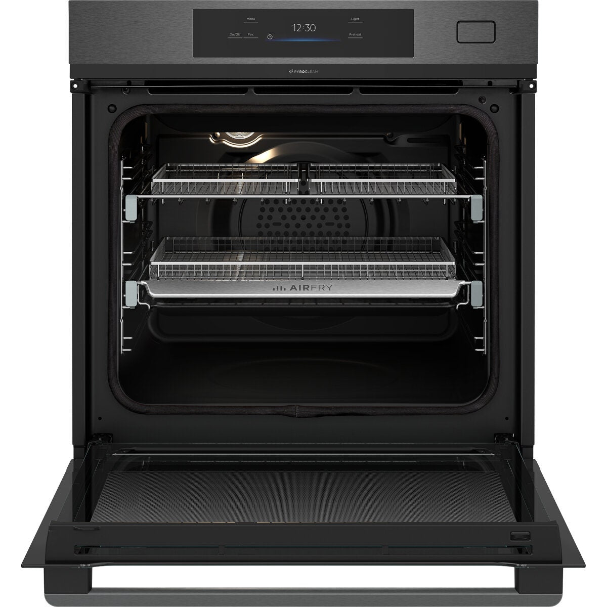 Westinghouse 60cm Pyrolytic Oven - 80L Gross, AirFry, EasyBake Steam, TFT Touchscreen - WVEP6918DD