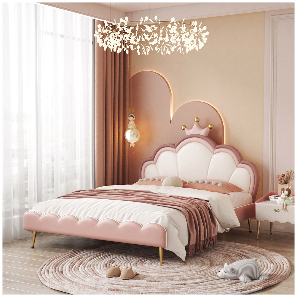 Aesthetik Kids Shell Princess Bed - SuperSaverAU - view 4
