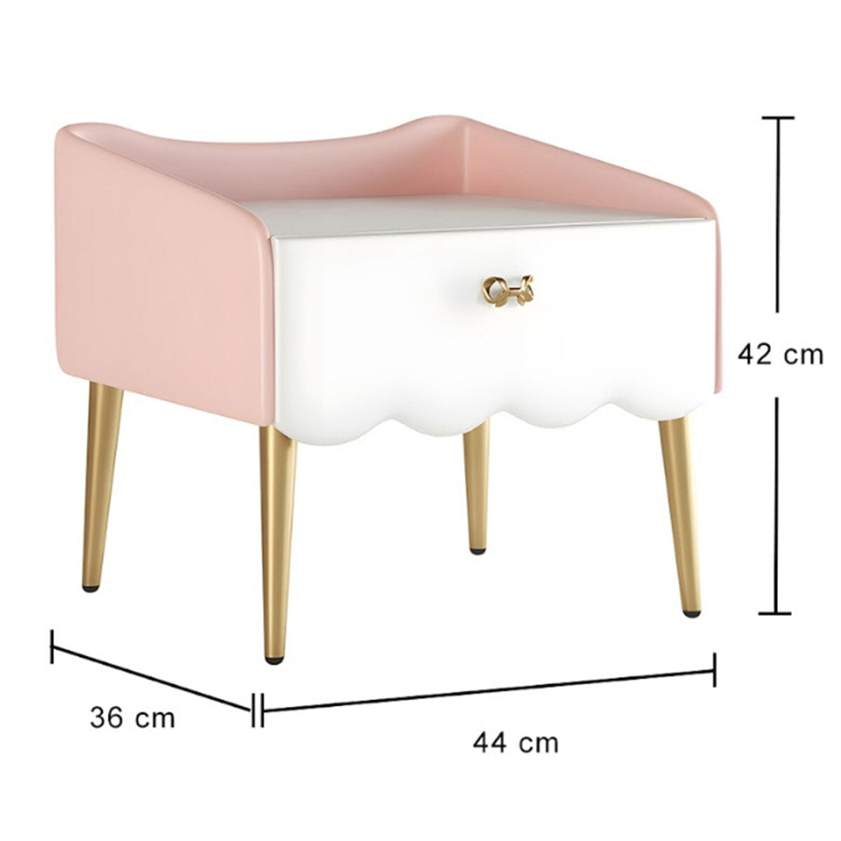 Aesthetik Kids Princess Bedside Table - SuperSaverAU - view 7