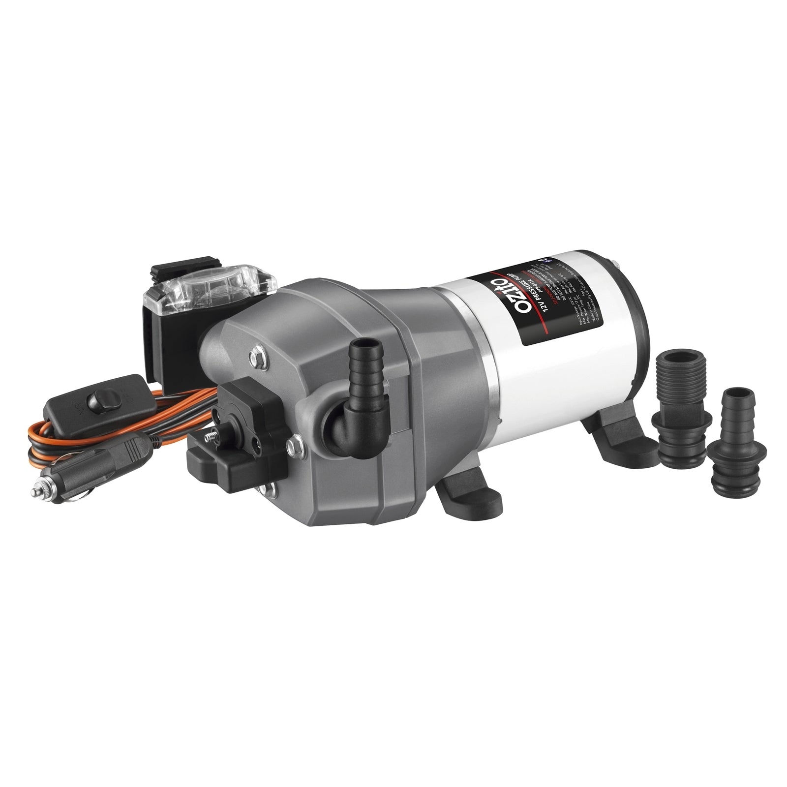 Ozito 12V Portable Pressure Pump 10 L/min 15m Suction Lift IP20 PTP-012A