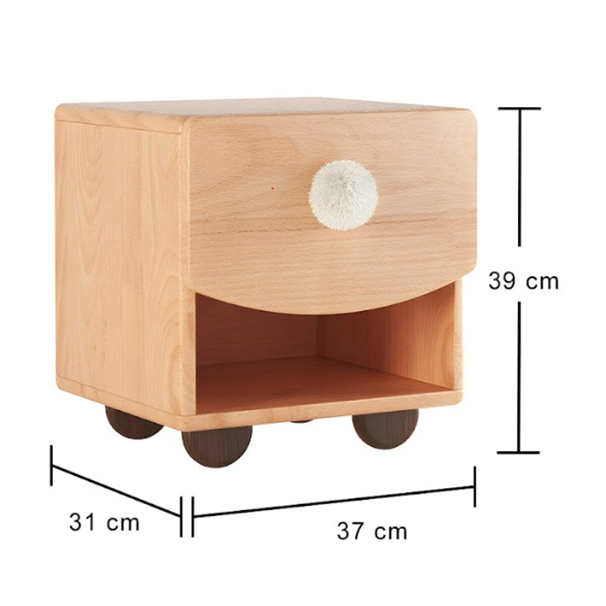 Aesthetik Kids Inspired Bedside Table - SuperSaverAU - view 5