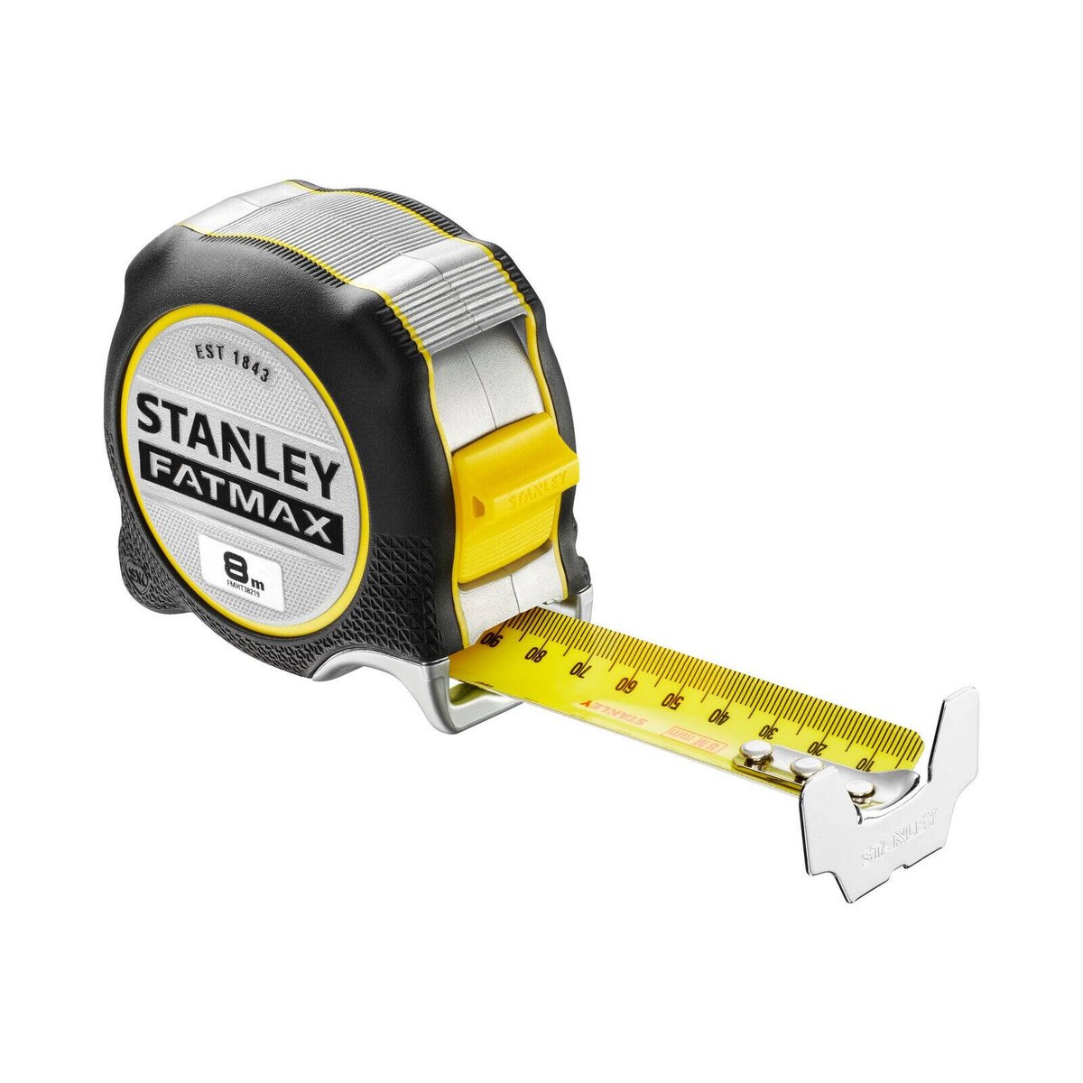 Stanley FatMax Xtreme Tape Measure 8m Lockable with Belt Clip FMHT38219-3