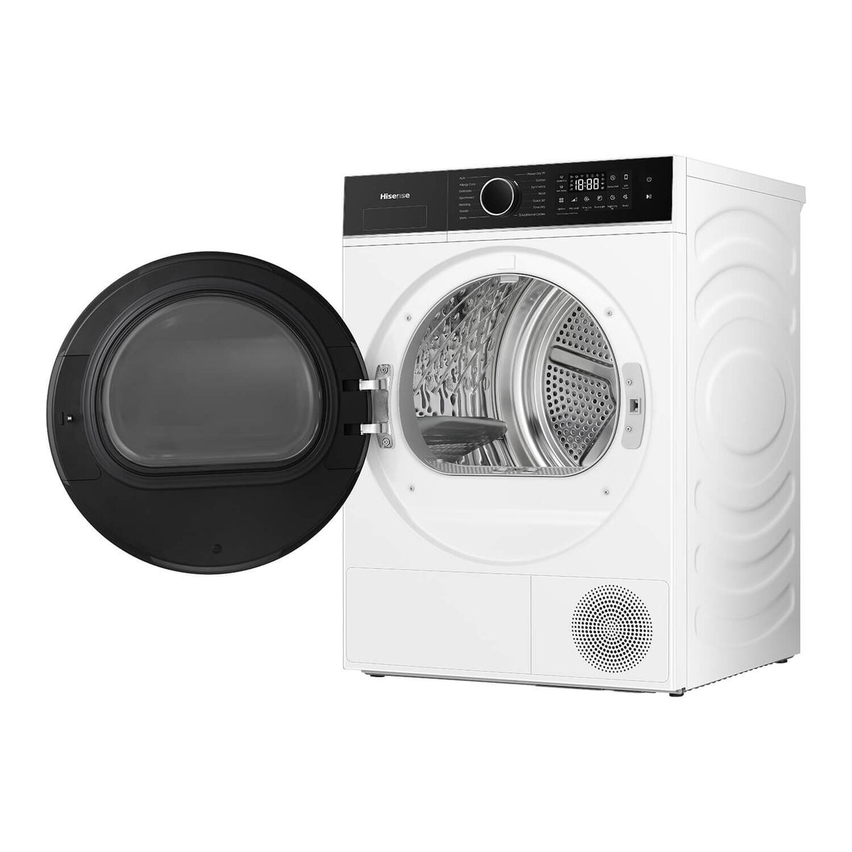 Hisense Series 5I 9kg Heat Pump Dryer - White, 9 Star Energy Rating, ConnectLife Control - HDF5I90H
