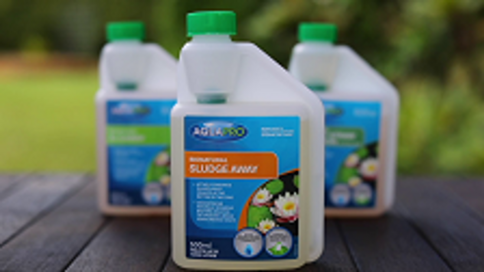 Aquapro Bionatural Sludge Away 500ml Pond Treatment, Treats 12500L