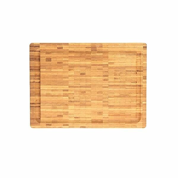 Bugatti Pakka bamboo cutting board - Bamboo finish - 1kg weight - ZM-08360