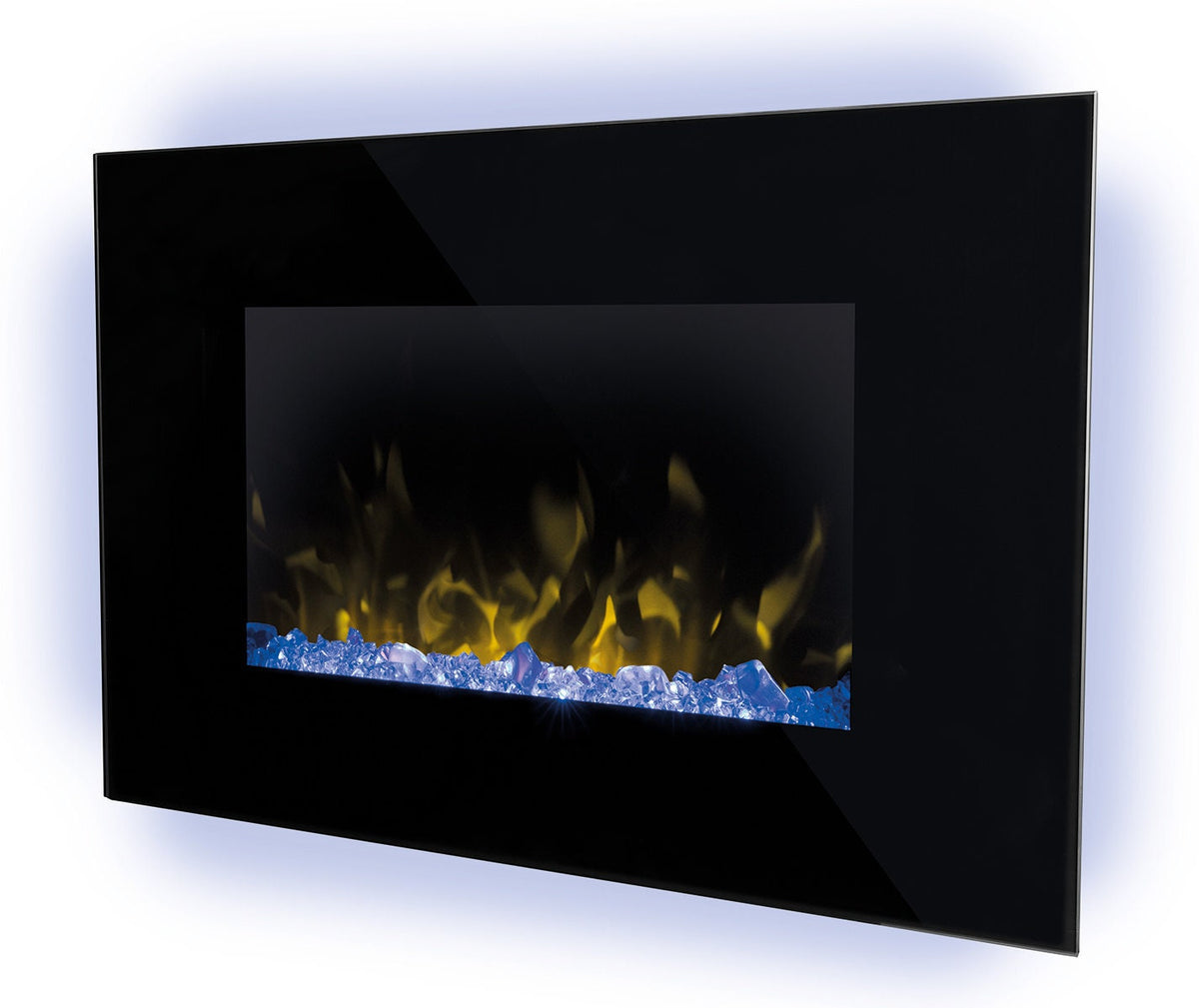 Dimplex Toluca Deluxe wall mounted electric fire heater - Bluetooth speaker, 2000W, remote - TLC20LX-AU