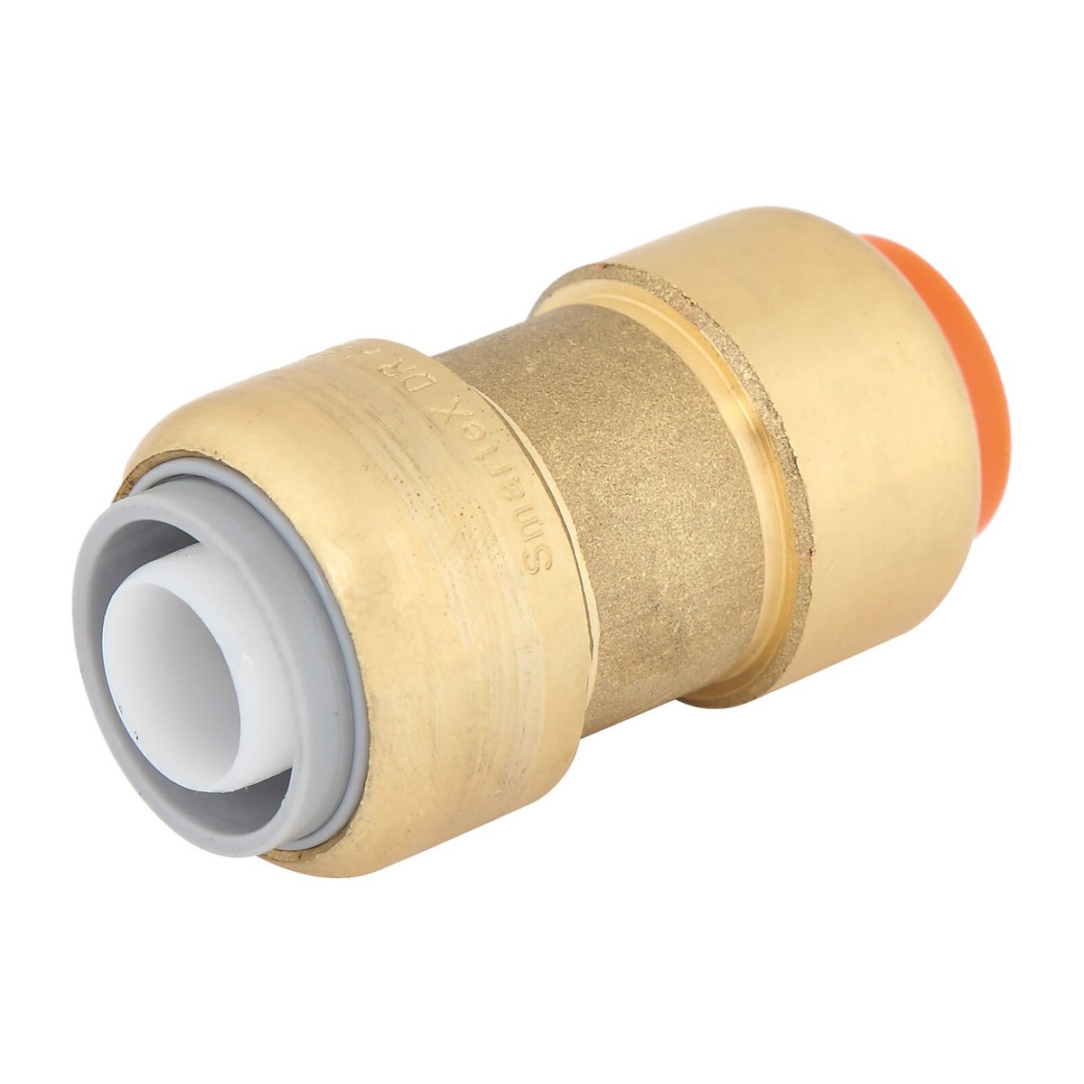 SmarteX-PEX Copper 20 x 20mm Conversion Coupling, Lead Free Brass Push-Fit
