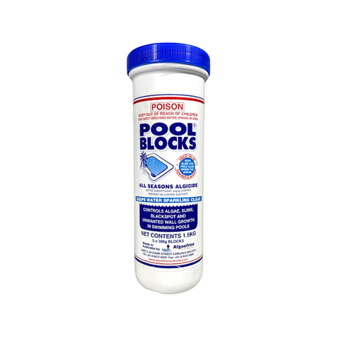 Algaefree Pool Blocks - 1.5kg - Copper Sulphate - Algae Control - SuperSaverAU - view 1